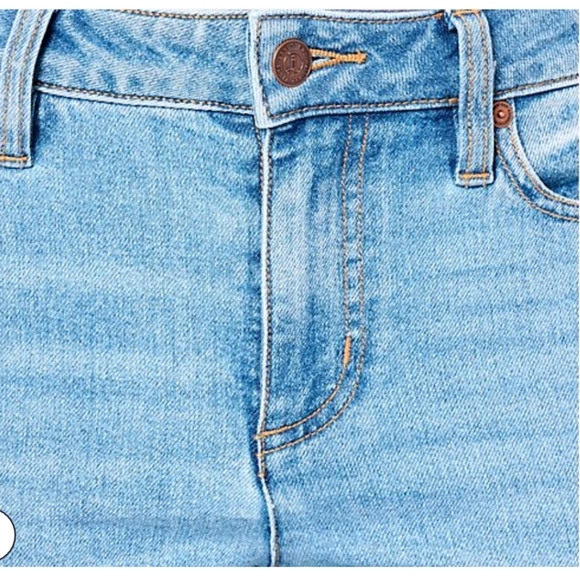 Lands'end women's straight leg high rise, Recover Denim Jeans Ligh Blue sz 6. - Picture 17 of 17